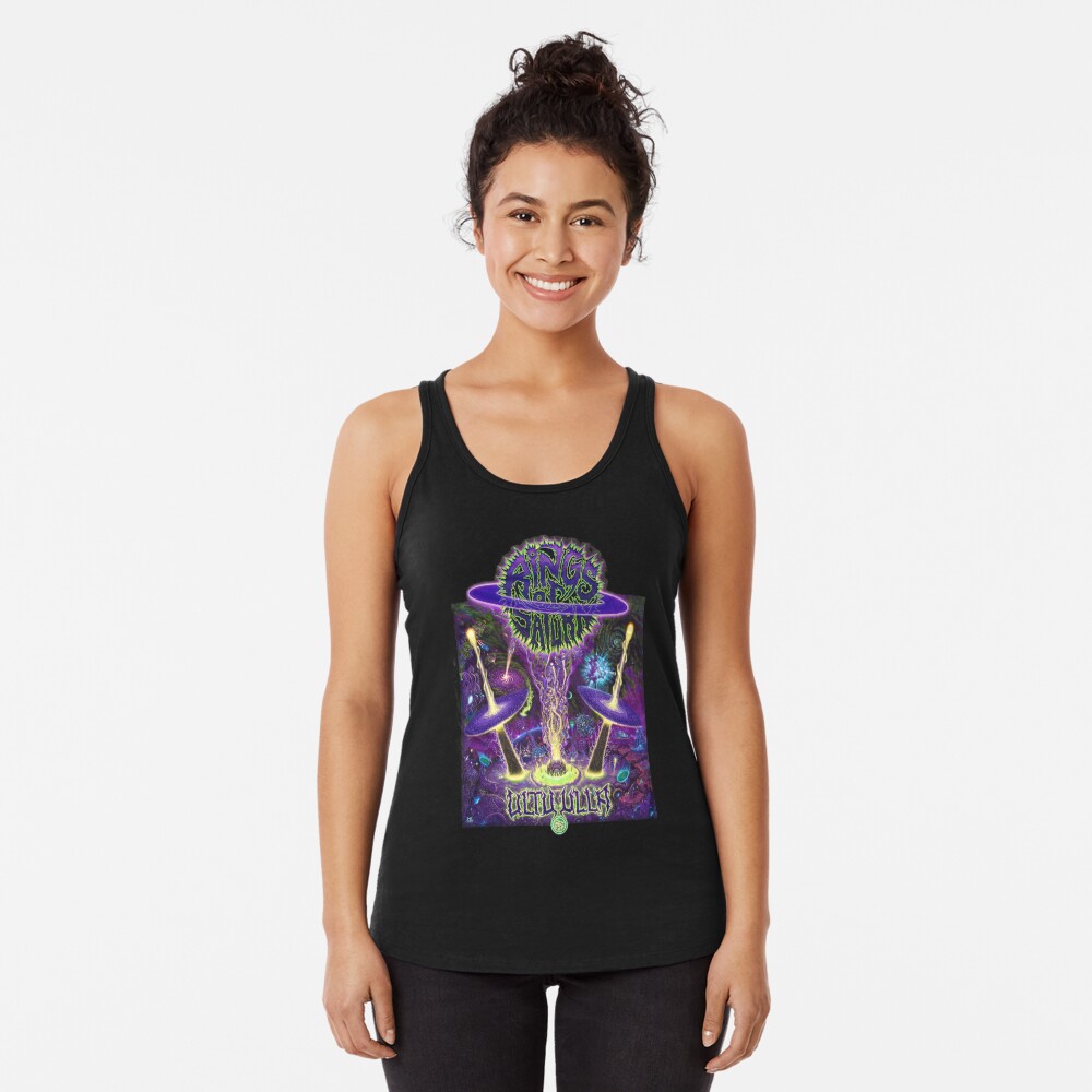 Discover Music Band Milky Way Design Racerback Tank Top