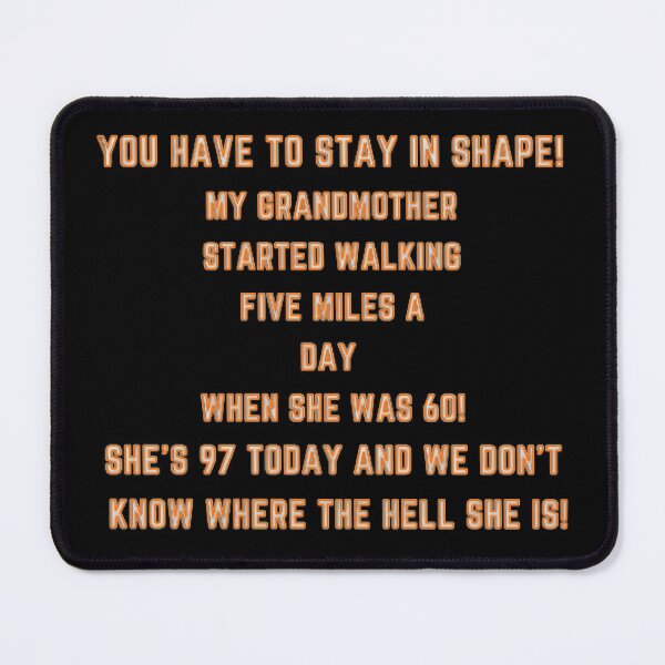 Item preview, You have to stay in shape design designed and sold by Tejal Bipath.