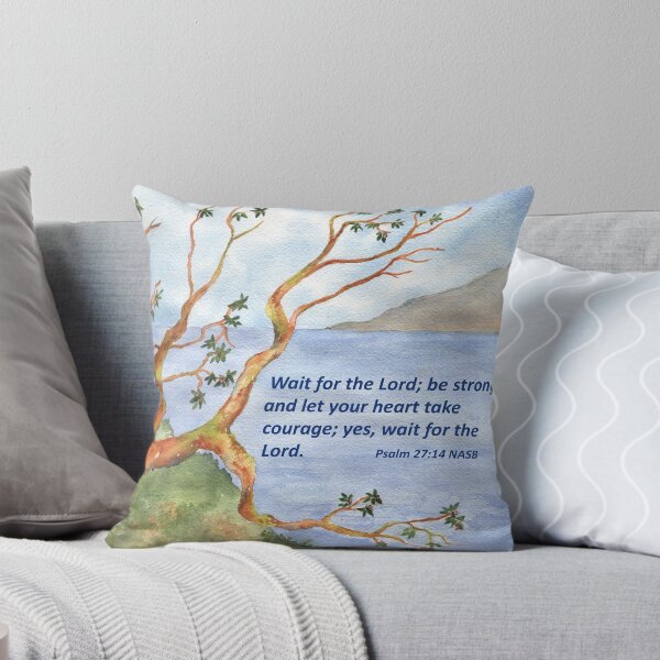 Item preview, Hope & Courage- Psalm 27:14 designed and sold by Diane Hall Watercolors.