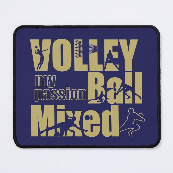 Item preview, Volleyball my passion mixed is a perfect gift idea for volleyball fans designed and sold by ChrUzDesigner.