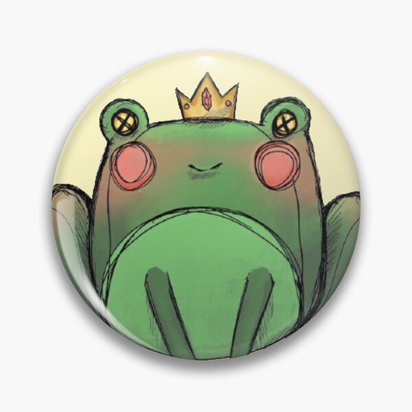 Item preview, Aesthetic Royal Frog designed and sold by BotanicalShroom.