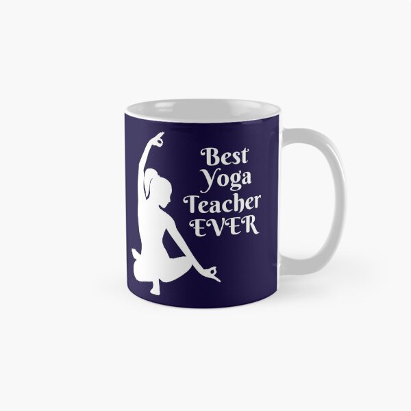 Item preview, Best Yoga Teacher Ever designed and sold by CatArtStore.