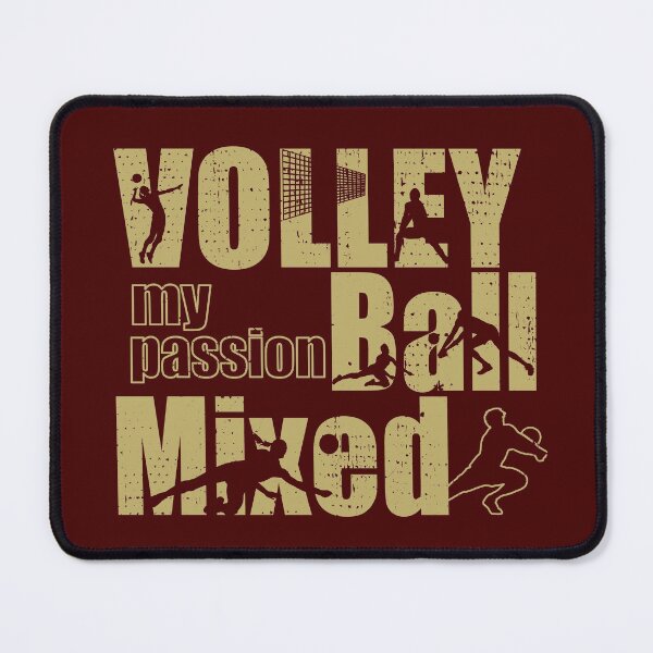 Item preview, Volleyball my passion mixed with a vintage look is a perfect gift idea for volleyball fans designed and sold by ChrUzDesigner.