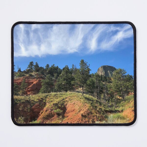 Item preview, Devils Tower through the Geology and Trees designed and sold by EzrasTrinkets.