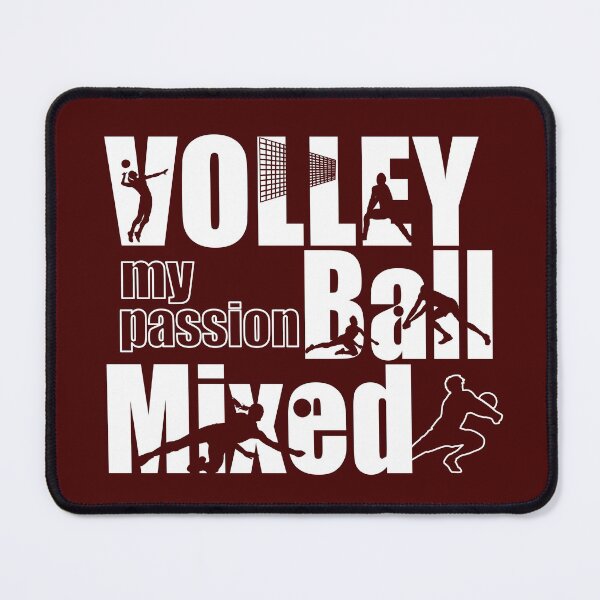 Item preview, Volleyball my passion mixed is a perfect gift idea for volleyball fans designed and sold by ChrUzDesigner.