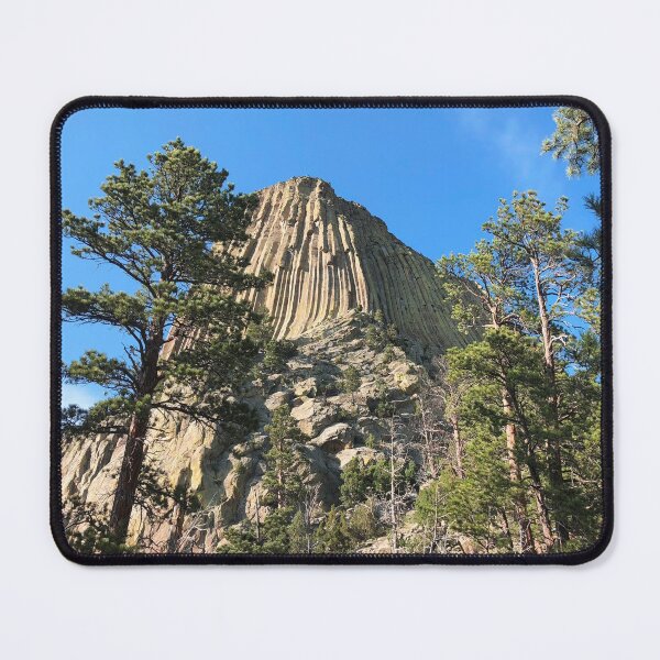 Item preview, Devils Tower from the trail designed and sold by EzrasTrinkets.