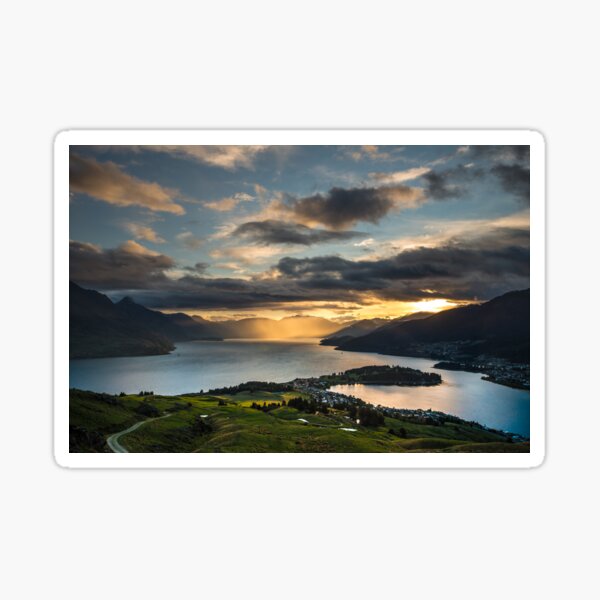 "Queenstown" Sticker by koervers Redbubble