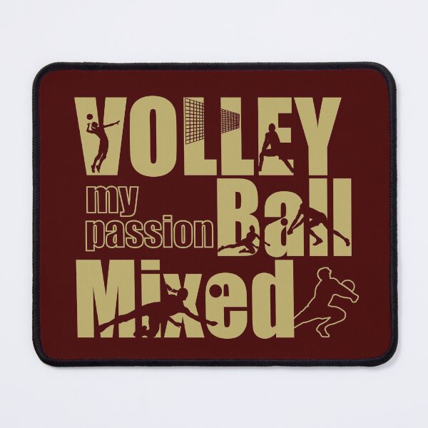 Item preview, Volleyball my passion mixed is a perfect gift idea for volleyball fans designed and sold by ChrUzDesigner.