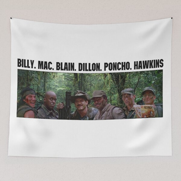 Item preview, The gang from PREDATOR. designed and sold by CULTORAMA.