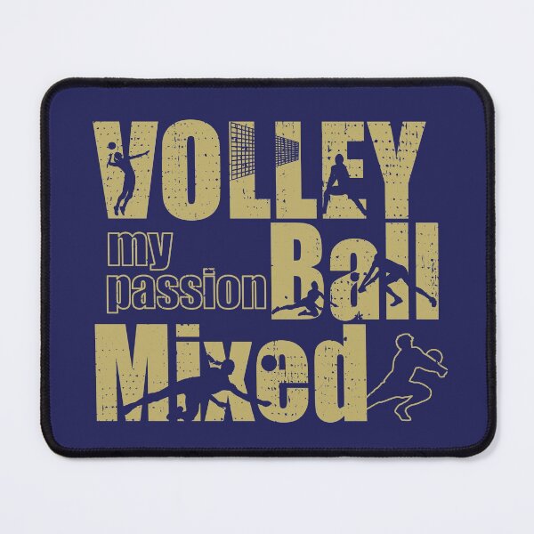 Item preview, Volleyball my passion mixed with a vintage look is a perfect gift idea for volleyball fans designed and sold by ChrUzDesigner.