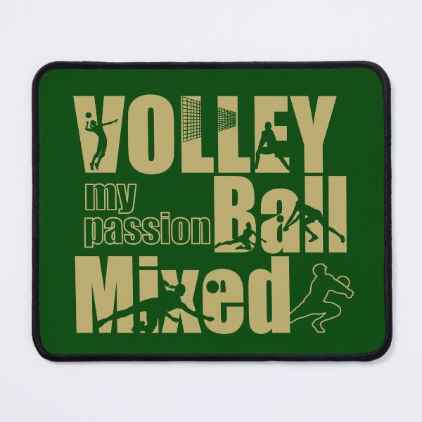 Item preview, Volleyball my passion mixed is a perfect gift idea for volleyball fans designed and sold by ChrUzDesigner.