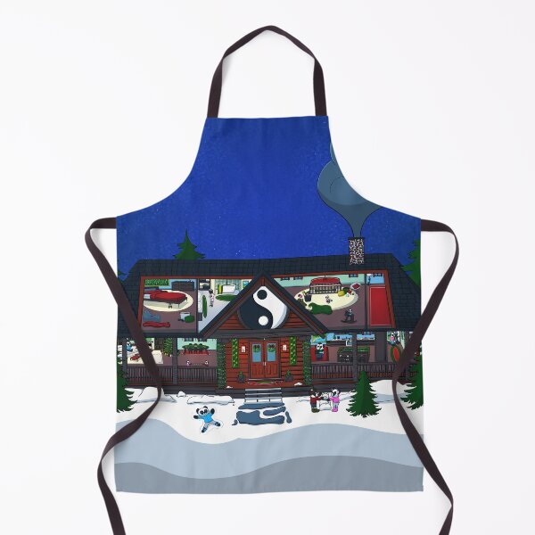 Item preview, Christmas Panda Cottage designed and sold by NLDStudios.