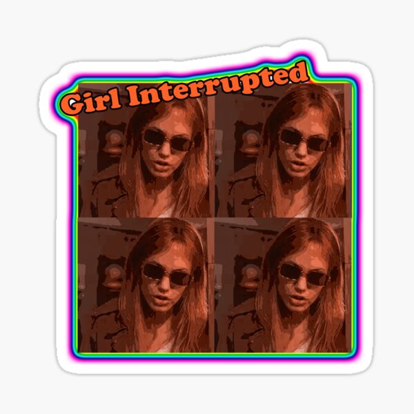 Item preview, girl interrupted popart designed and sold by Domi-llustra.