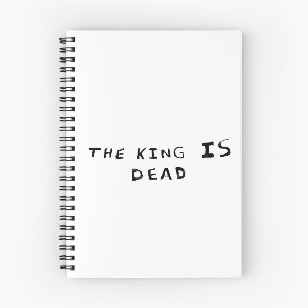 Item preview, the king is dead text designed and sold by UnseenCreations.