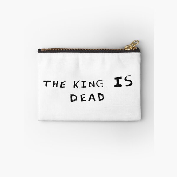 Item preview, the king is dead text designed and sold by UnseenCreations.