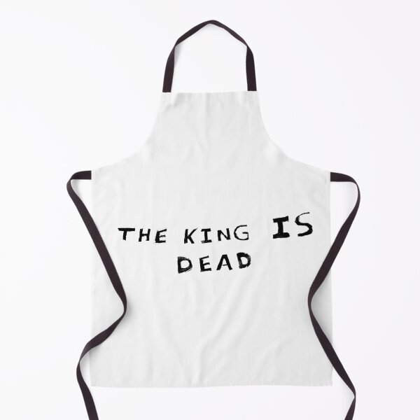 Item preview, the king is dead text designed and sold by UnseenCreations.
