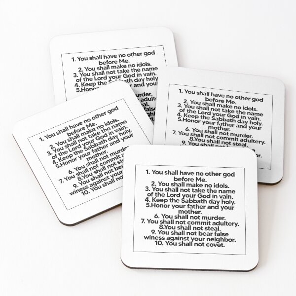 Item preview, Ten Commandments designed and sold by Patrick Chastain.