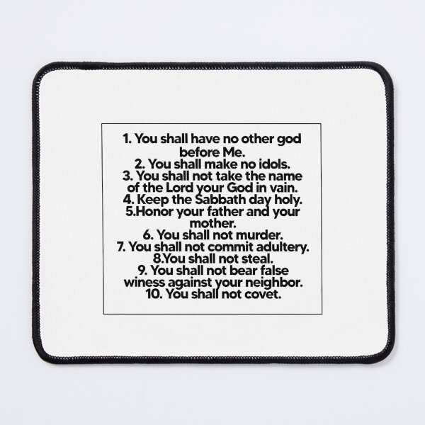 Item preview, Ten Commandments designed and sold by Patrick Chastain.