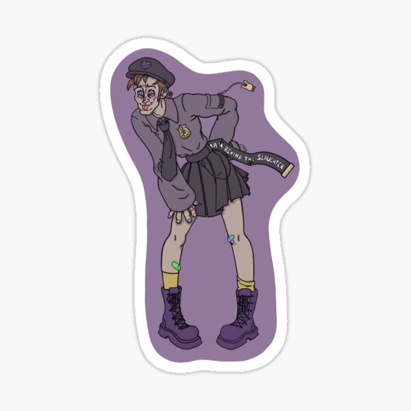 BLUEYCAPSULES William Henry Sammy Sticker FNAF Sticker for Sale by  sanglosu