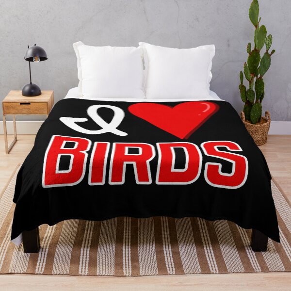 Item preview, I love Birds, Cute Bird Lover Design designed and sold by Constant Readers.