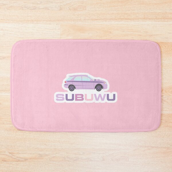 Item preview, Subuwu Subaru Pastel Aesthetic Kawaii Decal WRX designed and sold by sticker-vault.
