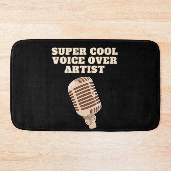 Item preview, Super Cool Voice Over Artist designed and sold by LoudLizzy.