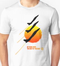 Top Gun F14 Sunset Unisex T-Shirt