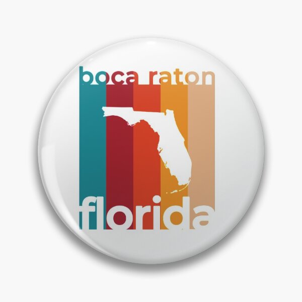 Item preview, Boca Raton Florida Retro    designed and sold by MasonBibi.