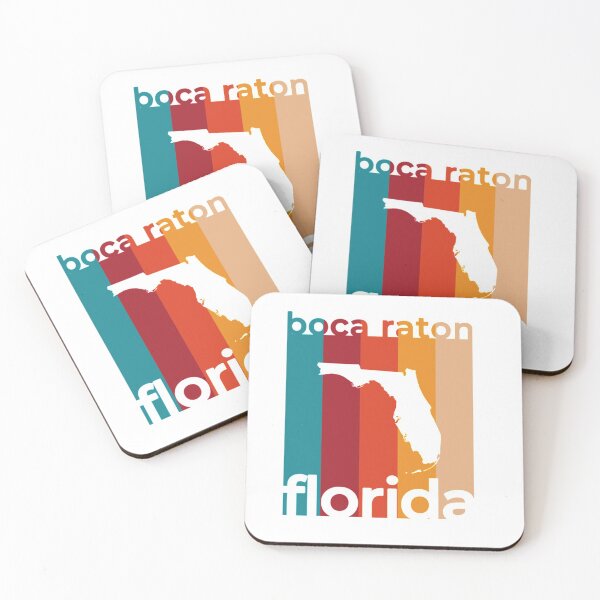 Item preview, Boca Raton Florida Retro    designed and sold by MasonBibi.