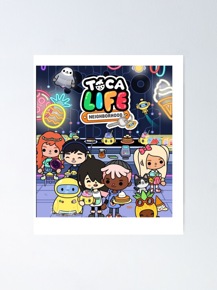 toca boca world  Sticker for Sale by MasonBibi