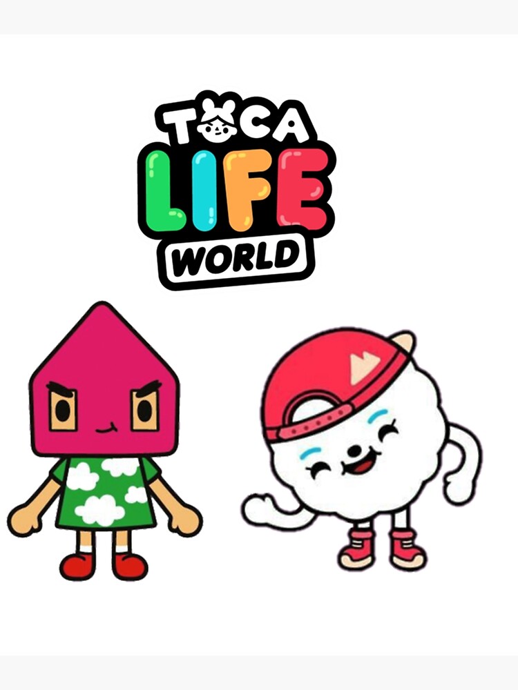 Toca Boca - Toca Boca /TOCA LIFE/ TOCA BOCA WORLD . Characters Poster for  Sale by Mycutedesings-1