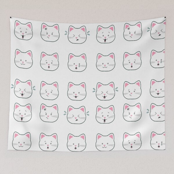 Item preview, Many Kitty Faces  designed and sold by WinkyDoodle.