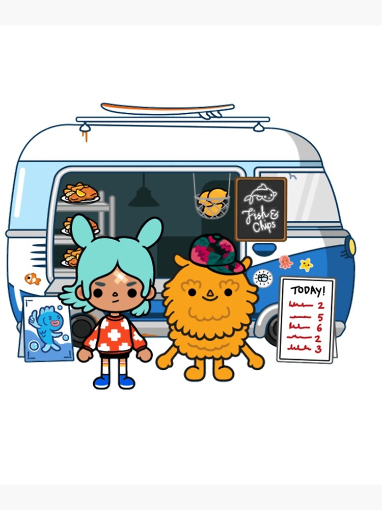 toca boca world  Sticker for Sale by MasonBibi