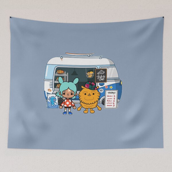 Item preview, Colorful Toca Boca world designed and sold by MasonBibi.