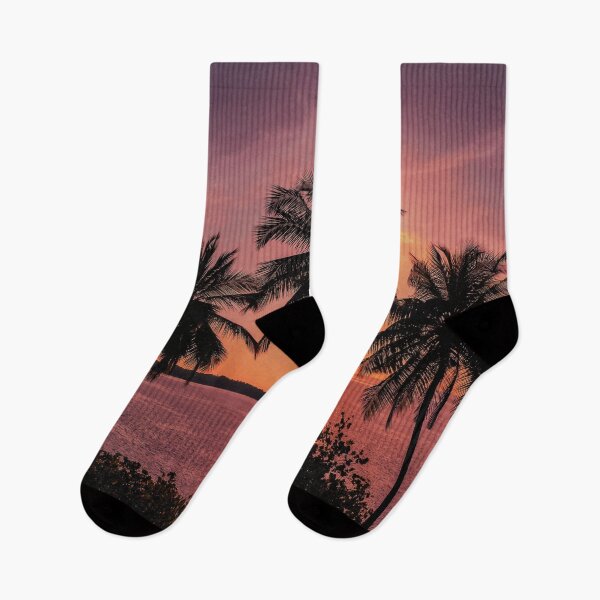 Item preview, Sunset Palm Trees designed and sold by SYNTASTIC.