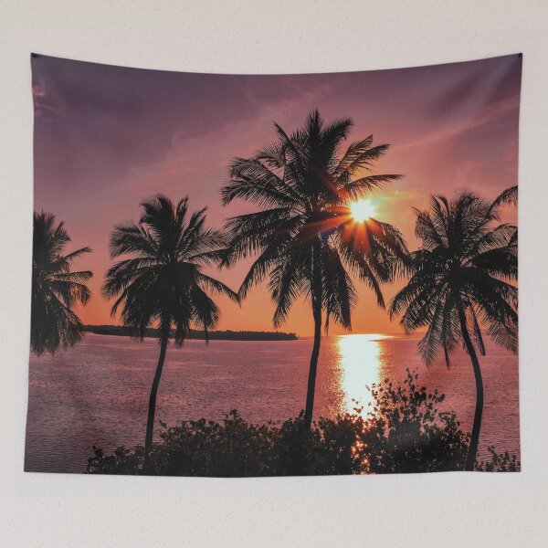 Item preview, Sunset Palm Trees designed and sold by SYNTASTIC.