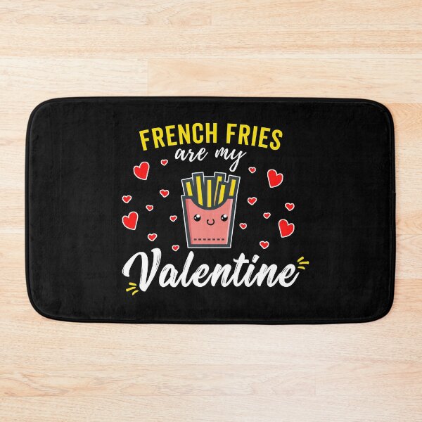 Item preview, Funny French Fries Are My Valentine Kawaii Design for Valentine's Day designed and sold by wingstar.
