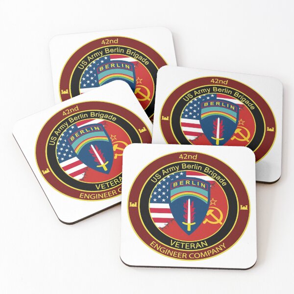 Item preview, US Army Berlin Brigade 42nd Engineer Company designed and sold by The Crows Nest.