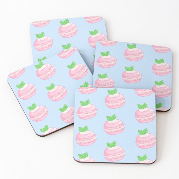 Item preview, Light Blue Macarons designed and sold by RoamingSonaa.