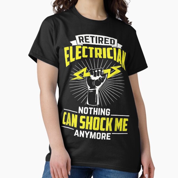 Item preview, electrician can shock me funny quotes gift for lineman designed and sold by BrennaEirlys.