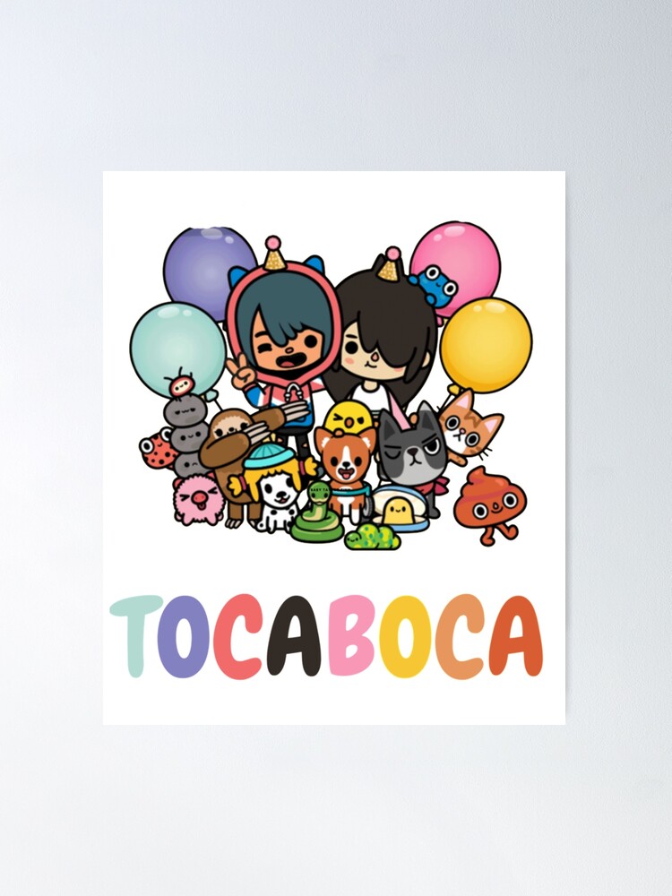 Toca Boca Characters Pack | Poster