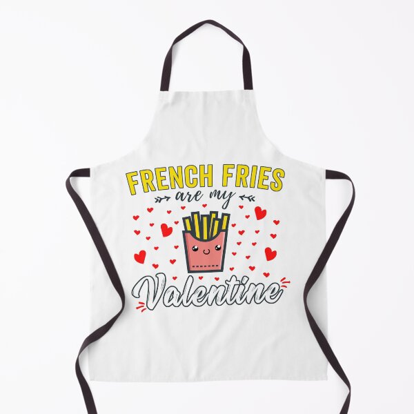 Item preview, Funny French Fries Are My Valentine Kawaii Design for Valentine's Day designed and sold by wingstar.