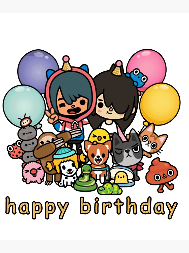 Toca Boca Gift Birthdaytoca Boca Squad 2 Png Toca Boca 