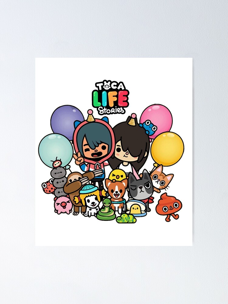 toca boca world  Sticker for Sale by MasonBibi