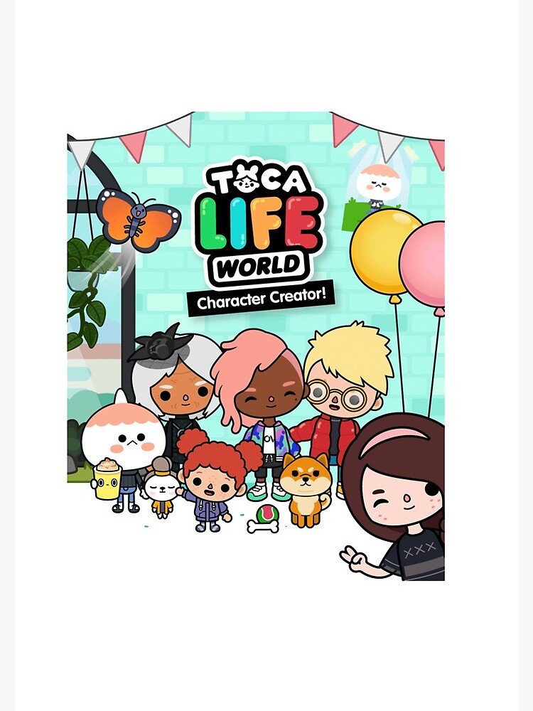 toca boca world  Sticker for Sale by MasonBibi