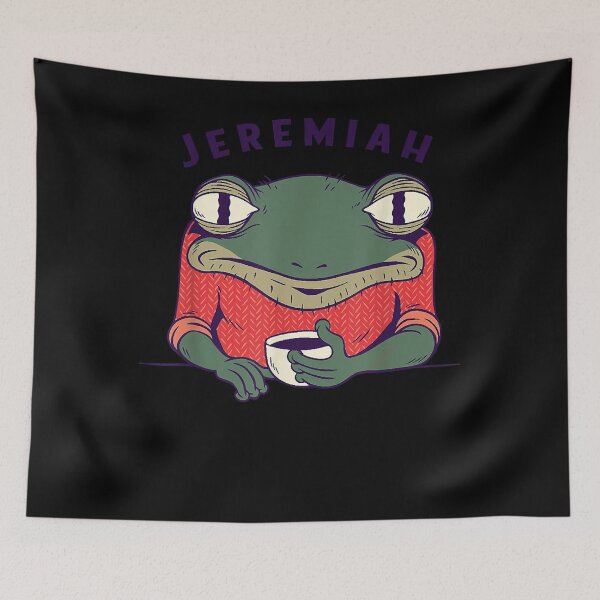 Artikelvorschau, Musikliebhaber Lustiger Jeremiah der Ochsenfrosch Retro-Musikklassiker entworfen und verkauft von CrystalsDens.