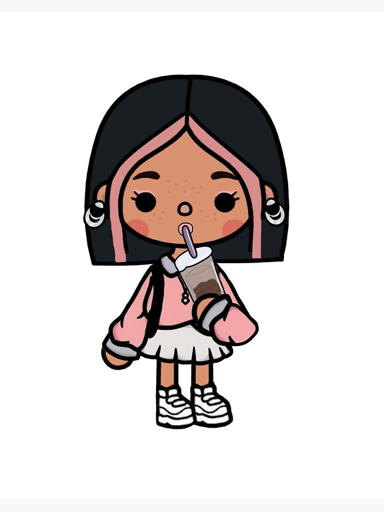 How to draw Toca Boca Girl Character