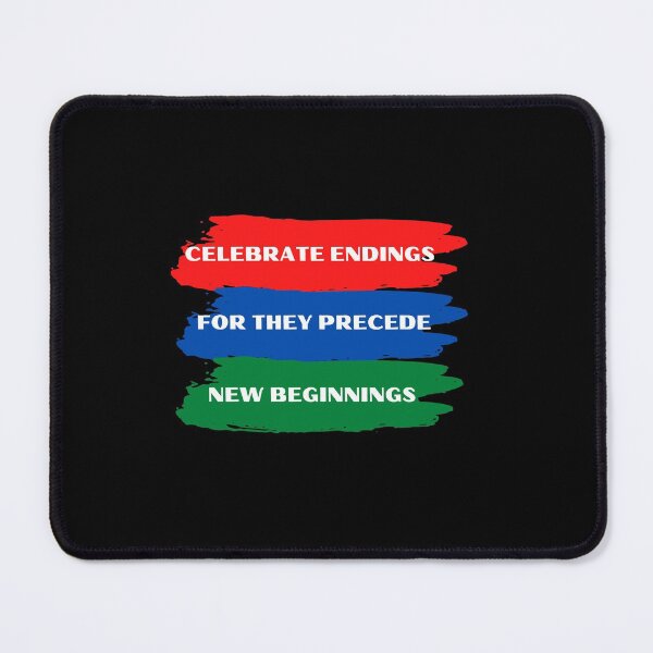 Item preview, Celebrate endings for they precede new beginnings - 2022 quotes designed and sold by prodesignerpro.