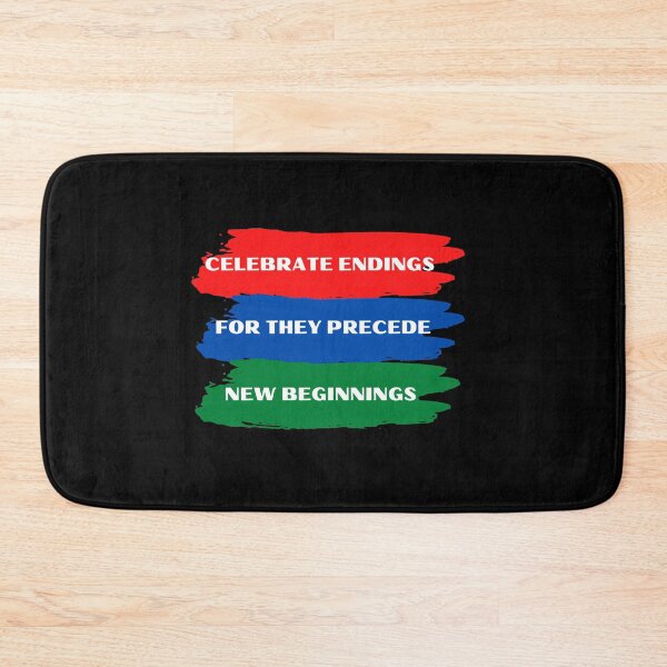 Item preview, Celebrate endings for they precede new beginnings -  2022 quotes designed and sold by prodesignerpro.