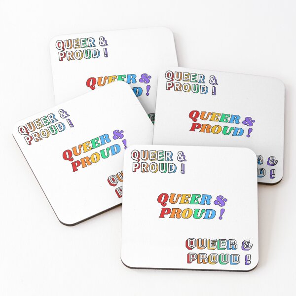 Item preview, Queer and Proud Super Cute Sticker Pack LGBT designed and sold by Inspirationmotivation.